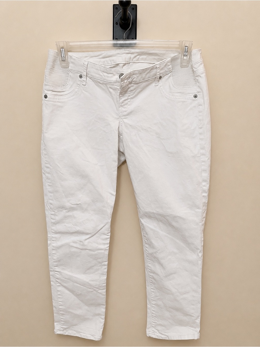 GAP 1969 Maternity Best Girlfriend White Jeans – Size 4